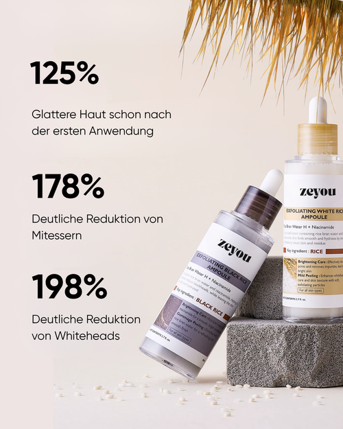 Reis Peel Shot Duo | Weiß & Schwarz Reis